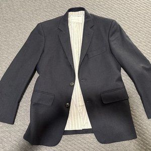 Brooks Brothers Black Fleece BB0 Navy Wool Cashmere Blazer